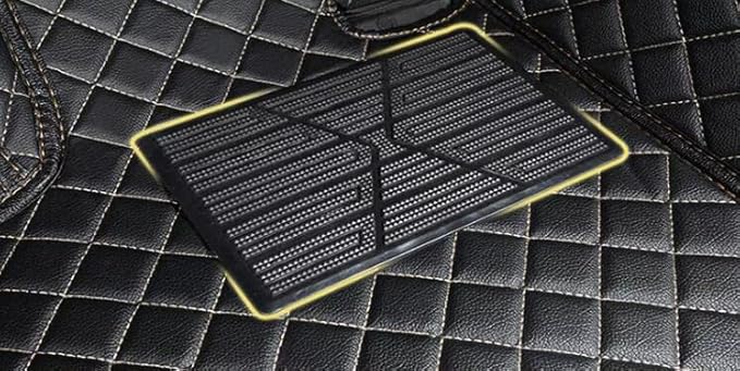 Custom Floor Mats for Cars fit 95% Sedan SUV Sports Car Full Coverage All Weather Men Women Pads Protection Non-Slip Leather Floor Liners (Blue)