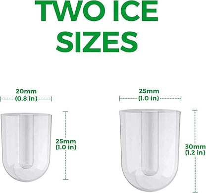 Countertop Ice Maker Machine – 9 Ice Cubes Ready in 6 Mins