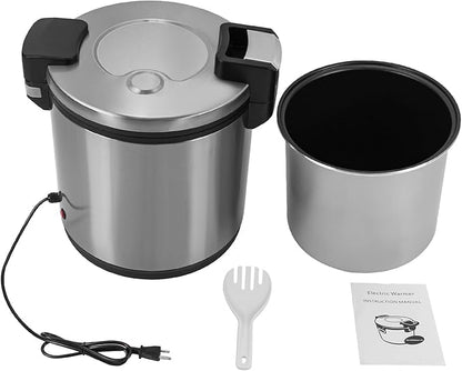 Commercial Electric Rice Warmer, Stainless Steel Rice Warmer Heavy Duty 6Gal
