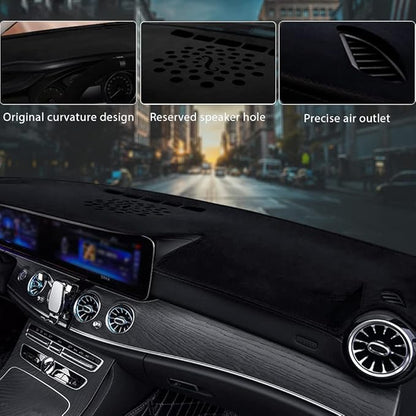 Flannel Dashboard Dash Cover Nonslip Car Dash Board Mat Compatible with Lexus ES ES350 ES300h XV60 2013-2018
