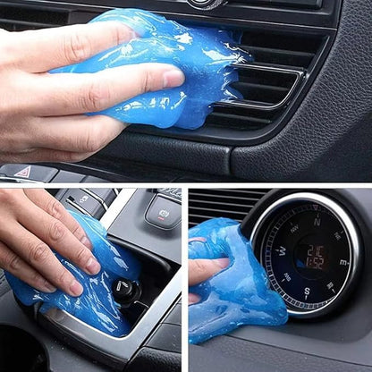 Car Cleaning Gel Compatible with Mercedes CLK W209, 200g Detailing Putty for Auto Vents, Dashboard, Cup Holders - Reusable Multifunctional Dust Remover,200g*2