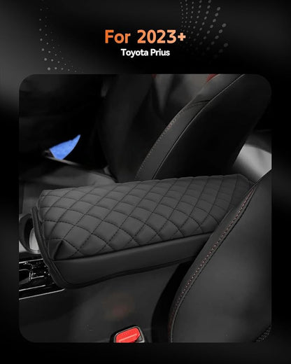 CDEFG for Toyota Prius 2023-2025 2026 Center Console Cover Armrest Box Cover for Prius (LE, XLE, Nightshade Edition, Limited) Accessories Arm Rest Protector