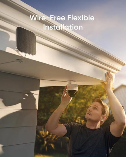 eufy Security SoloCam S340 2-Cam Kit, Solar Security Camera, Wireless Outdoor