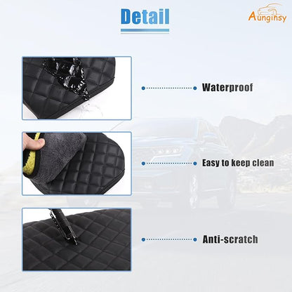 Upgraded Leather Center Console Armrest Protector Cover Compatible with Kia Sorento 2021-2025 2026, Car Arm Rest Pad Seat Box Cover Cushion Lid Protector, Waterproof Anti-Scratch Interior Accessories