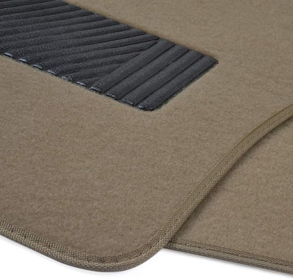 Motor Trend Premium Inter-Lock Backing Carpet Car Floor Mats - Front & Rear, Thick & Durable Auto Protection, Fits Most Cars Truck SUV Coupe Sedan