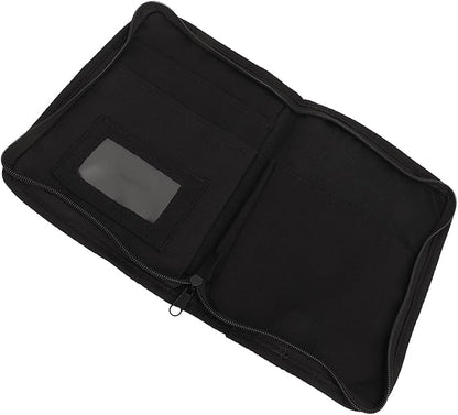 Walfront Car Glove Box Organizer, 600D Oxford Cloth Vehicle Document Holder with 6 Pockets, Universal Fit Auto Paperwork Storage Bag for Organized Glove Compartment