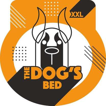 The Dog’s Bed Orthopedic Headrest Dog Bed XXL Grey Linen, Memory Foam, Pain Relief for Arthritis, Hip & Elbow Dysplasia, Post Surgery, Lameness, Waterproof Washable Cover, Veterinary Approved