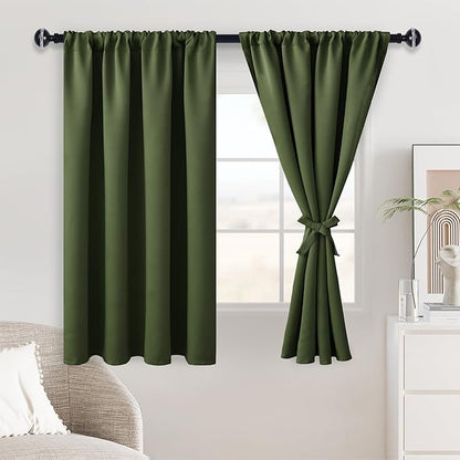 JIUZHEN Christmas Blackout Curtains