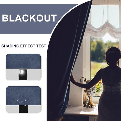 JIUZHEN Blackout Curtains for Bedroom