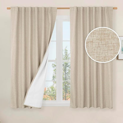 LAMIT 100% Blackout Window Curtains