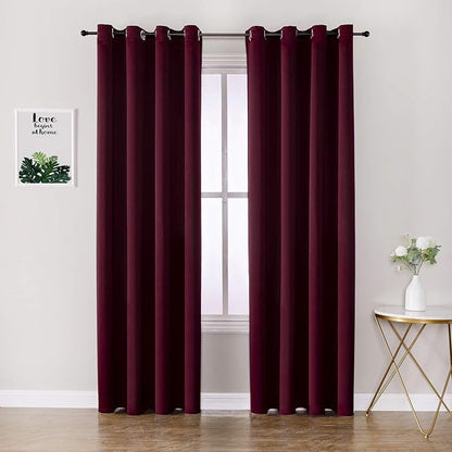 ChrisDowa Grommet Blackout Curtains