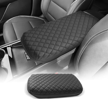 CDEFG for Chevrolet Blazer EV 2024 2025 2026 Center Console Cover Armrest Box Cover for Blazer EV (LT, RS) Accessories Arm Rest Protector Thickened with Inner Pocket
