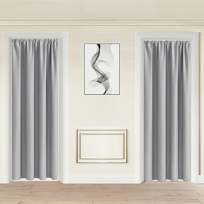 JIUZHEN 80 Inch Length Door Curtains