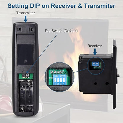 Gas Fireplace Remote Control System Kit