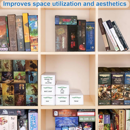 Trading Card Storage Box, card organizer box with dividers for Baseball, Sports, Game, Playing Card Collection, pack of 6