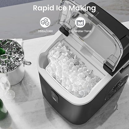 Antarctic Star Nugget Ice Makers Countertop