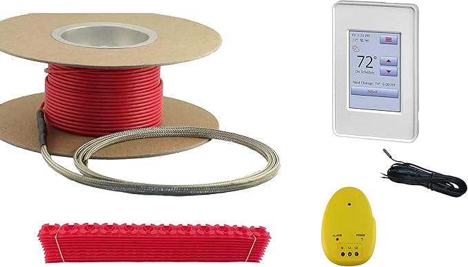 60 Sqft Warming Systems 120 V Electric Tile Radiant Floor Heating Cable