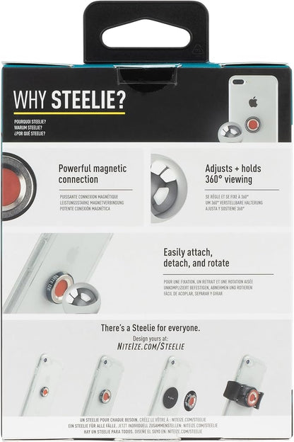 Nite Ize Steelie Orbiter Dash Kit - Magnetic Dashboard Phone Mount - Easy-to-Use & Durable Cell Phone Car Holder