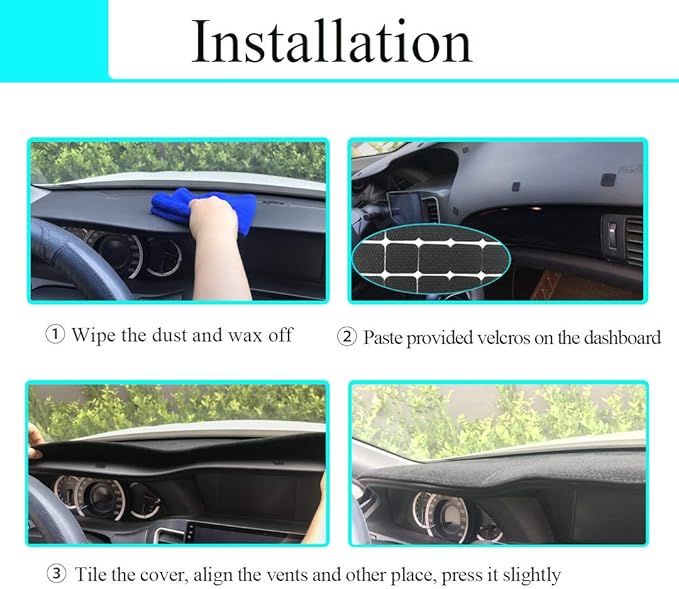 Yiz Dash Cover Mat Custom Fit for Chevrolet Chevy Equinox/Pontiac Torrent Dashboard Cover Pad Cap Carpet Potector J287 (Dark Gray)