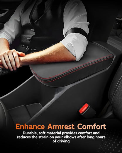 CDEFG for Chevrolet Trax 2024-2025 2026 Center Console Cover Armrest Box Cover for Chevy Trax (LS, 1RS, LT, 2RS, ACTIV) Accessories Arm Rest Protector
