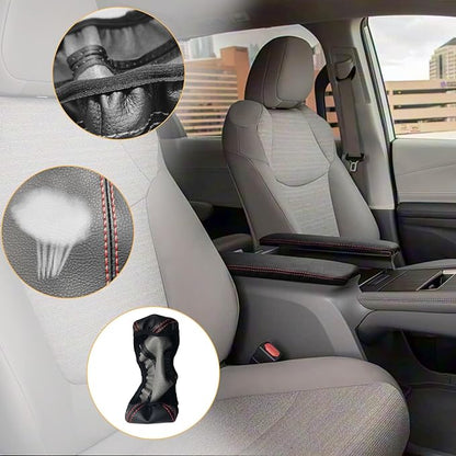 Compatible with Center Console Armrest Cover for Toyota Sienna 2018 2019 2020 2021 2022 2023 2024 Leather Arm Rest Storage Box Lids Cushion Protector Pad