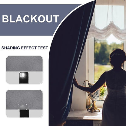 JIUZHEN Blackout Curtains for Bedroom