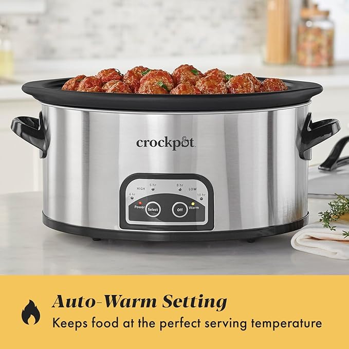 Crock-Pot 6 Quart Programmable Slow Cooker