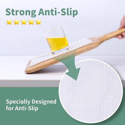 Shelf Liners for Kitchen Cabinets 17.5in x 20FT, Non Adhesive Cabinet Liner Strong Non-Slip Thickened Gold Geometric Drawer Liner, Easy to Clean for Shelf, Cabinet with Knife and Tape Measure