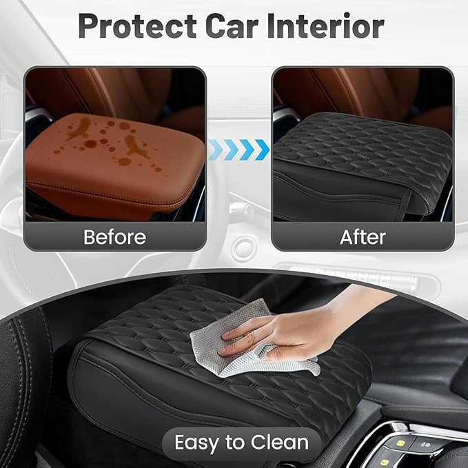 Car Center Console Cover for BMW 4 Series 440i 430i 428i 435i 420i m4 330i 2021-2023 2024 2025 2026, PU Leather Auto Center Console Pad Car Armrest Cushion Car Interior Accessories,Grey