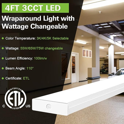 hykolity 4FT LED Wraparound Light