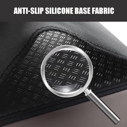 Car Armrest Cover Pad for Tesla Model 3 Premium Leather Center Console Armrest Cushion Pad Anti-Scratch Waterproof Auto Interior Accessories Black Style