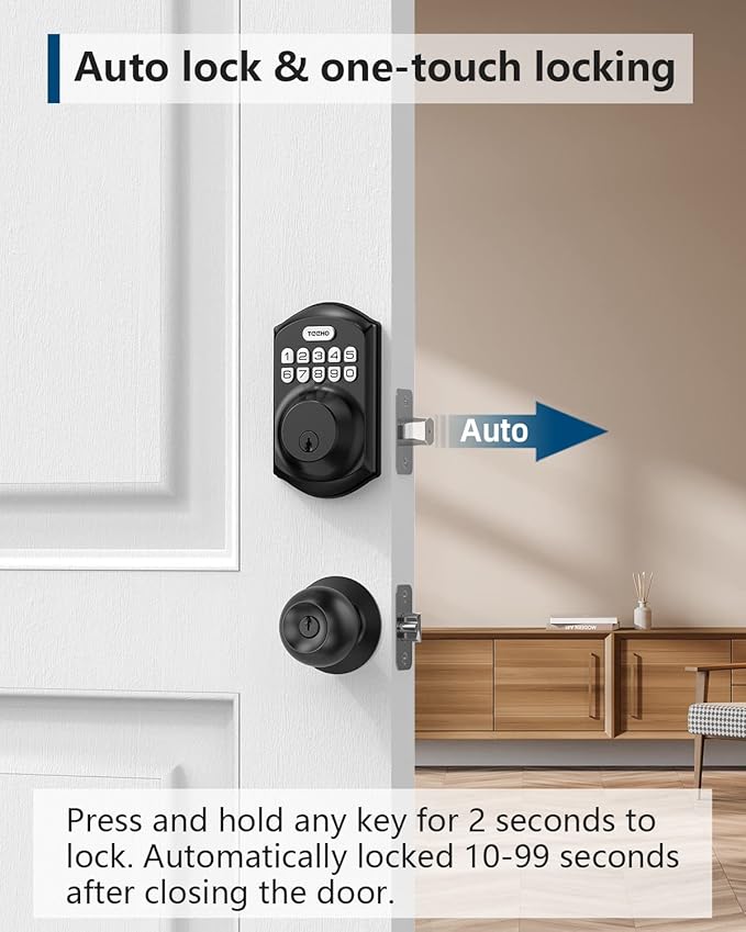 TEEHO TE001 Keyless Entry Door Lock
