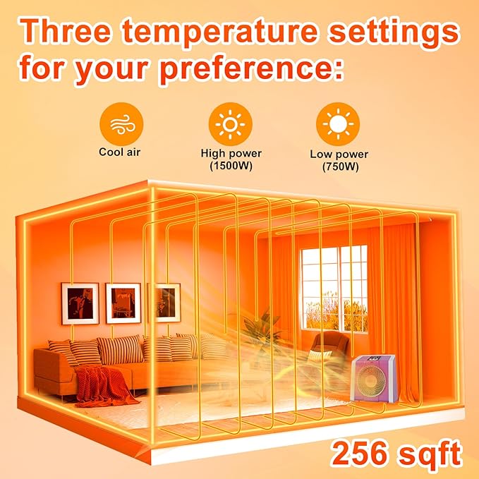 HEATIT Space Heater with Remote