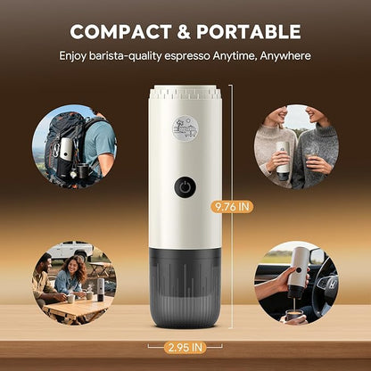 Portable Espresso Machine, Travel Coffee Maker