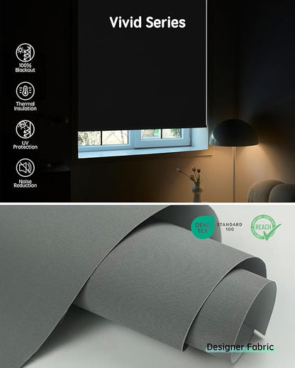 Yoolax Motorized Blinds with Remote, Smart Blinds