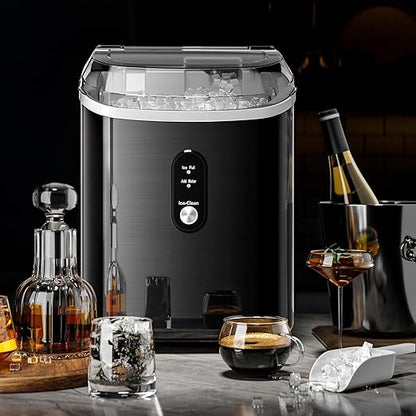 Antarctic Star Nugget Ice Maker Countertop, Chewable Pellet Ice Machine