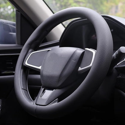 XHRING Car Steering Wheel Cover for Chevy Chevrolet Silverado 1500 2500 HD 3500HD Equinox Malibu Colorado Cruze Impala Traverse Spark Tahoe Trax Express Blazer Suburban Accessories 14 "1/2-15"