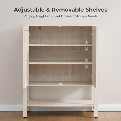 SICOTAS Rattan Shoe Cabinet