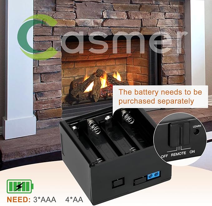 Universal Smart Fireplace Remote Control, Fit