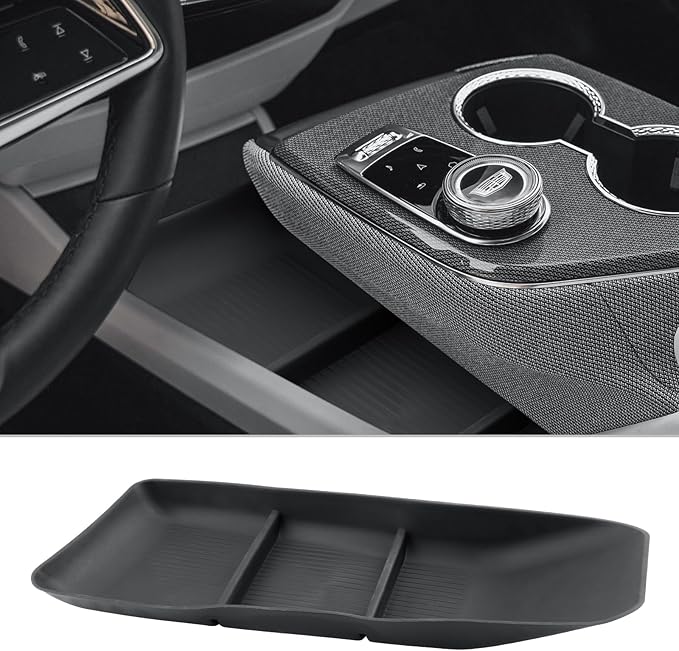 CDEFG for 2025 2026 Cadillac Optiq Center Console Organizer for 2025 2026 Cadillac Optiq Accessories Lower Console Organizer Armrest Storage Box