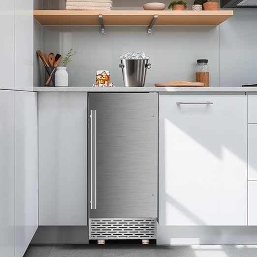 Ice Maker Commercial Under Counter Ice Maker Machine 88Lbs/Day