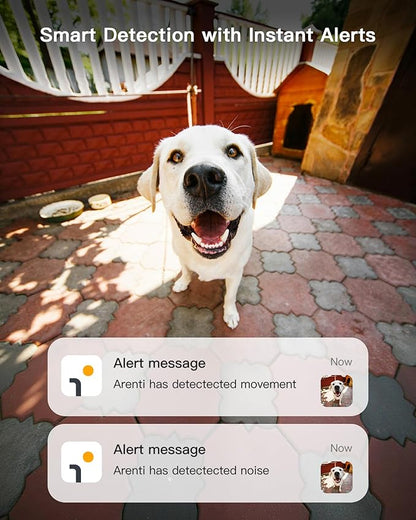 ARENTI 5G Indoor Security Camera 2 Pack, 4MP Pet Camera