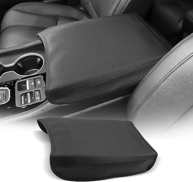 CDEFG for Honda Passport 2024-2025 2026 Center Console Cover Armrest Box Cover for Passport (EX-L, TrailSport, Black Edition) 2024 2025 2026 Accessories Console Arm Rest Protector