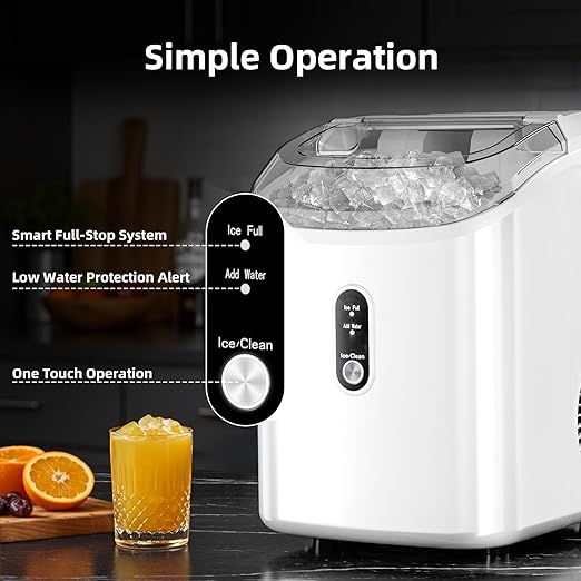 Antarctic Star Nugget Ice Maker Countertop