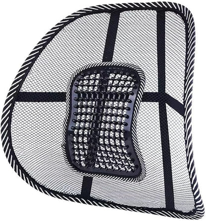 Mesh Lumbar Support for 2017-2022 Ford F-250 350, Breathable Summer Car Back Cushion with Massage Beads Ergonomic Driving Seat Posture Corrector Pad