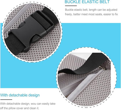 Alipis Comfortable Memory Foam Pillow for Office Chair Car Seat Pad Car Seat Cushion Lumbar Support Relief Pillow