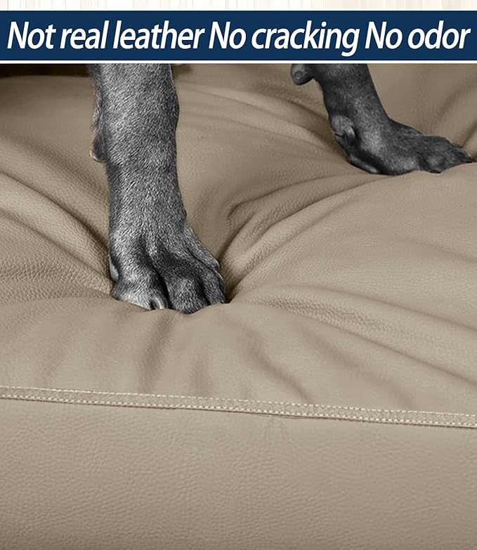 Waterproof Dog Bed for Crate, Hair Resistant Dog Beds with Washable Covers, Easy Clean Orthopedic Egg Crate Foam Pet Mat