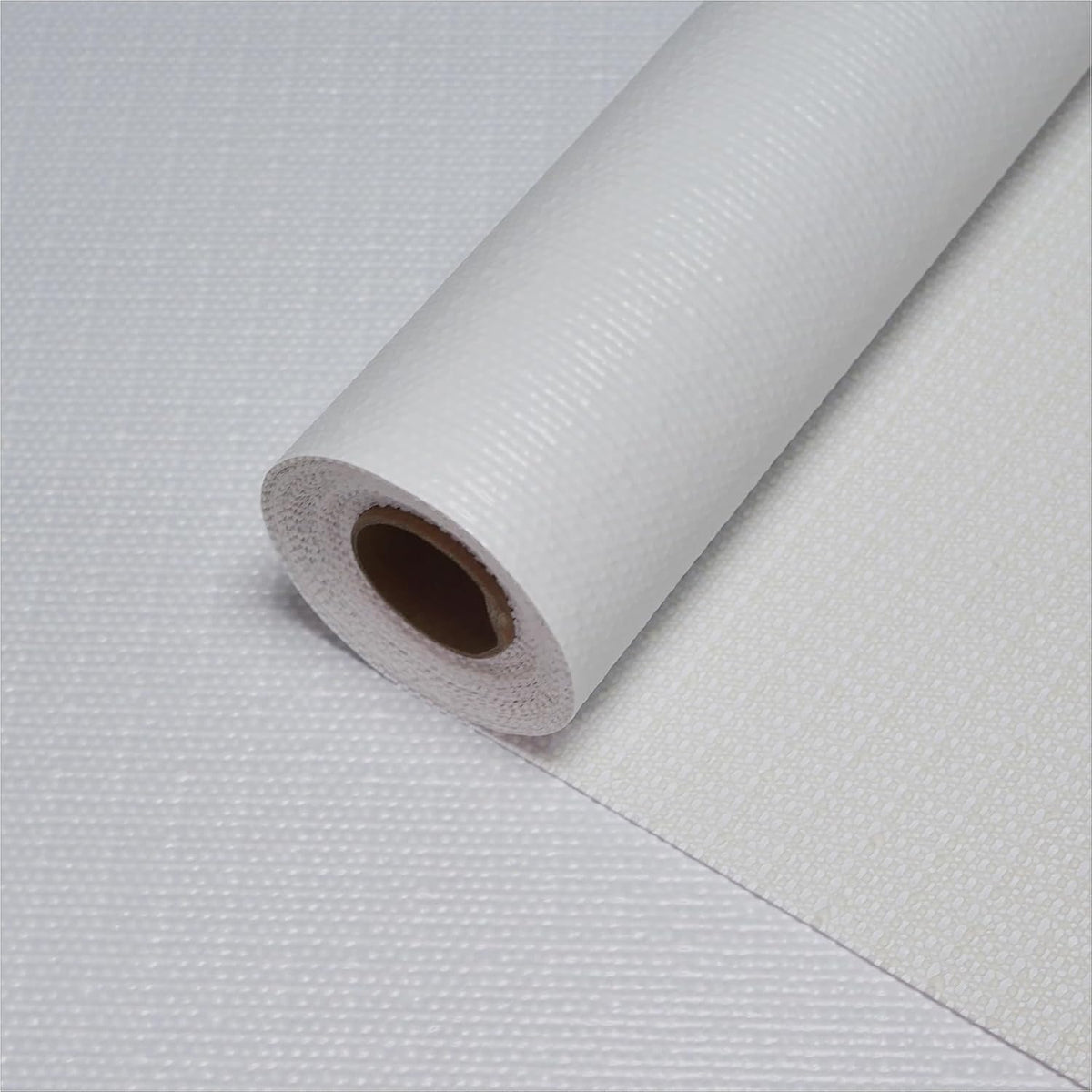 Moriah Shelf Liner for Kitchen Cabinet Non-Adhesive, Thickened Drawer Liner No Slip for Dresser Waterproof Cabinet Paper Liner for Bathroom Shelves Protects Surfaces(White,17.5'' x 20')