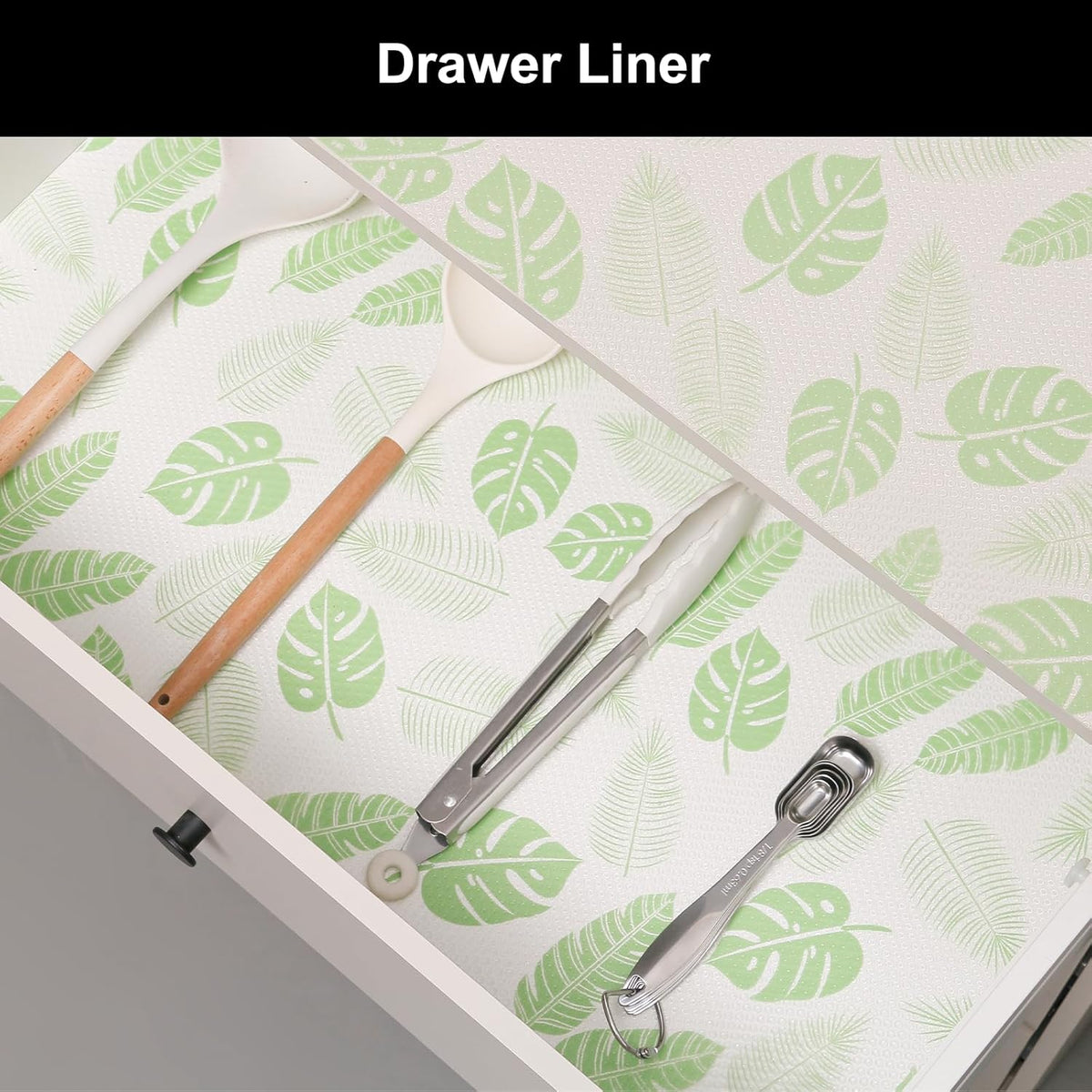 Cooyes Shelf Liner – Premium Non-Adhesive Cabinet & Drawer Liner for Kitchen – Waterproof Shelf Paper with Modern Pattern – Durable EVA Cabinet Mat – Easy to Cut (11.8" W x 236" L)