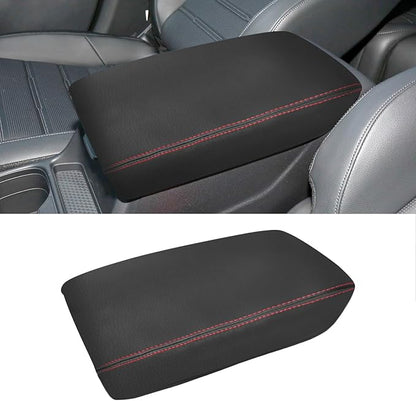Compatible with Center Console Armrest Cover for Honda CRV 2022 2023 2024 2025 Leather Arm Rest Storage Box Lids Cushion Protector Pad